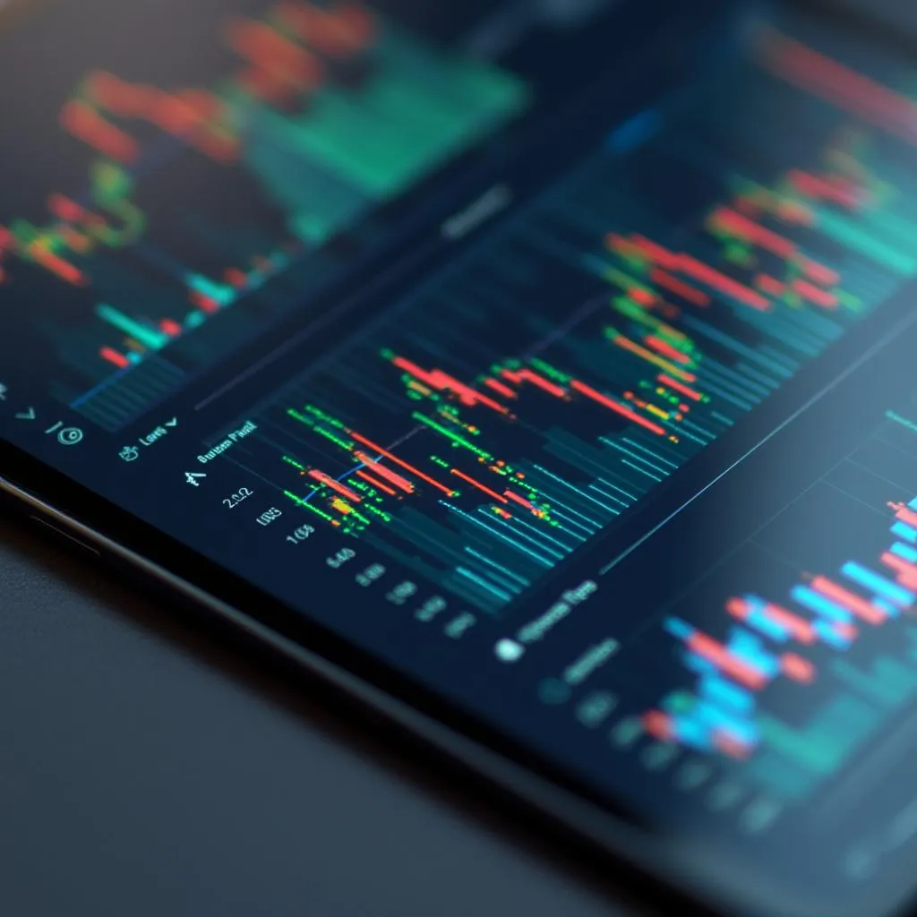 Interface utilisateur d'une application FinAIGence sur tablette